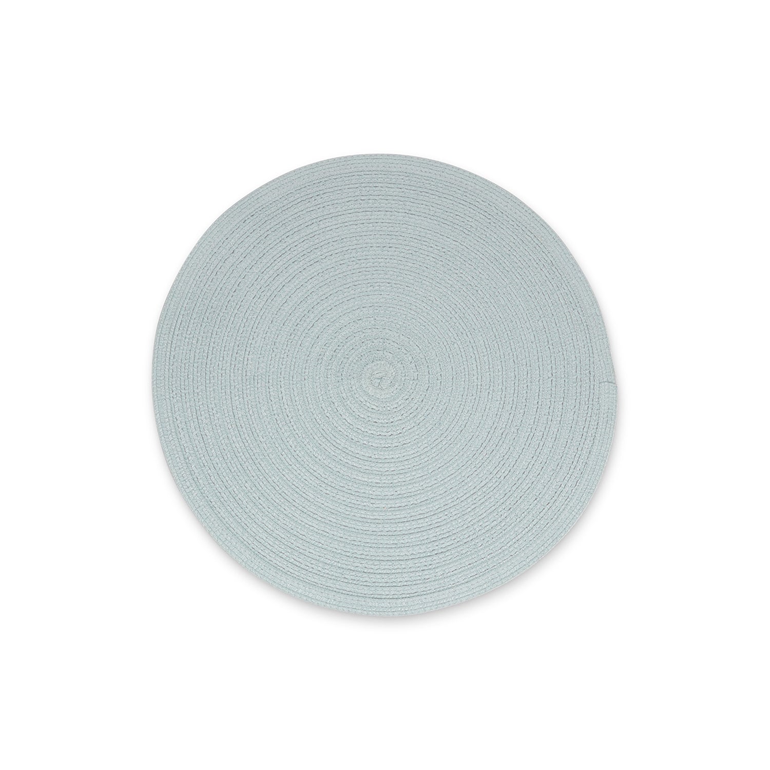 Ona - Placemat 36cm rond blauw Nala - Set van 4