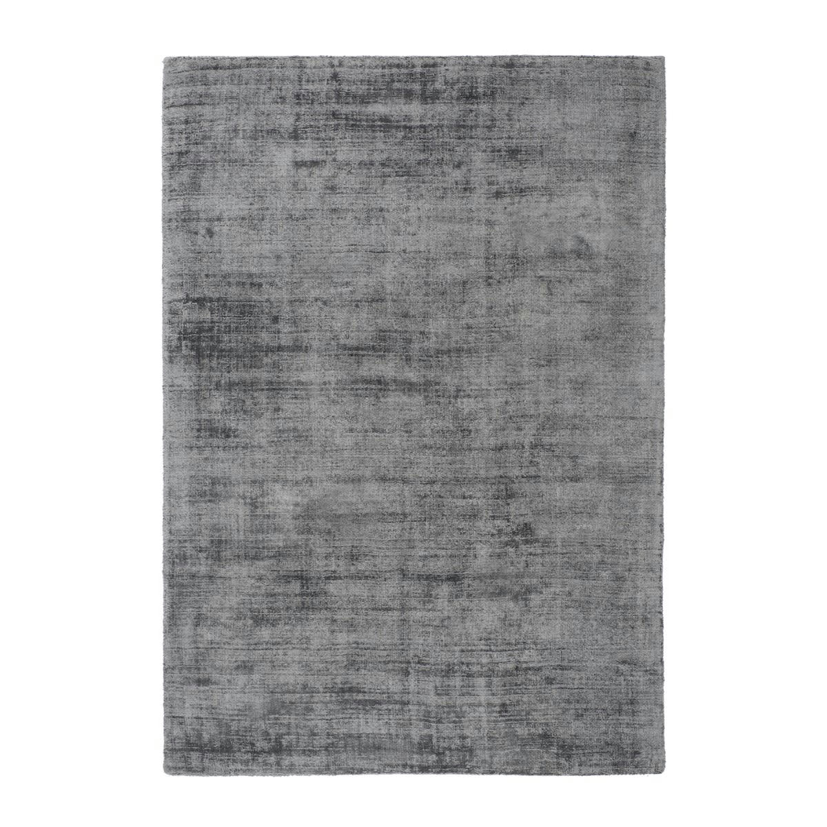 LUXOR - Tapis moderne en Viscose Gris anthracite 160x230 cm