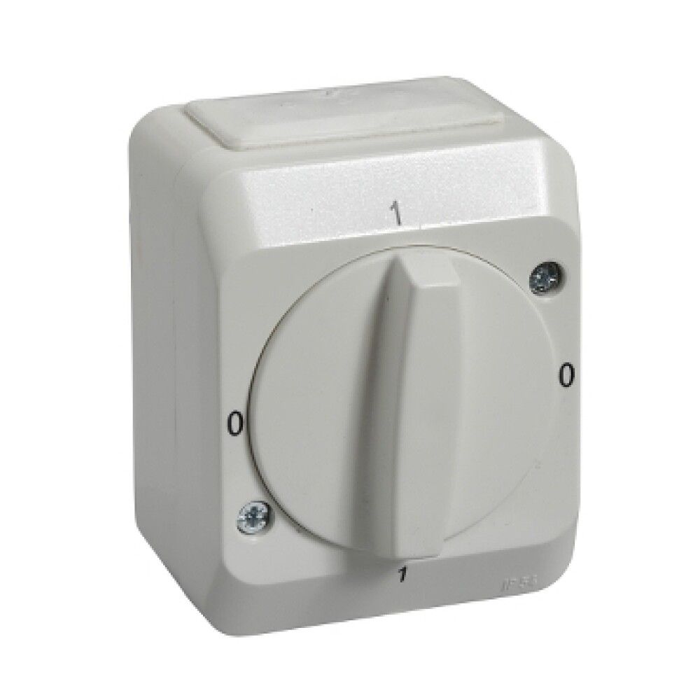 STRØMBRYTERE SCHNEIDER ELECTRIC AQUA-STARK 2-POL HVIT