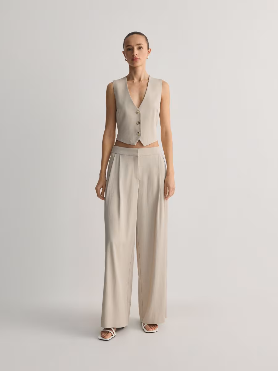 Viscose Rich Trousers