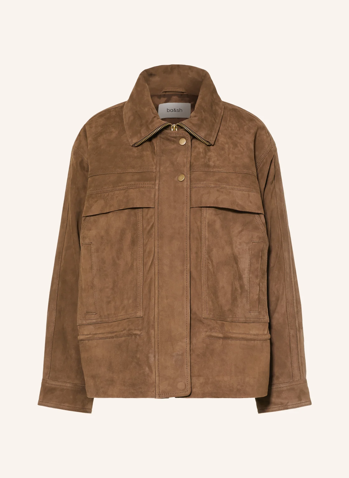 ba&sh Lederjacke KASSIA