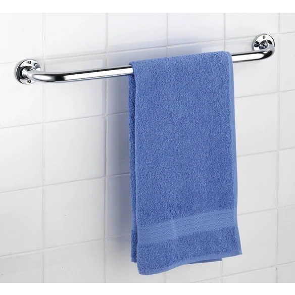 Badetuchstange »Basic«, Edelstahl, Edelstahlfarben