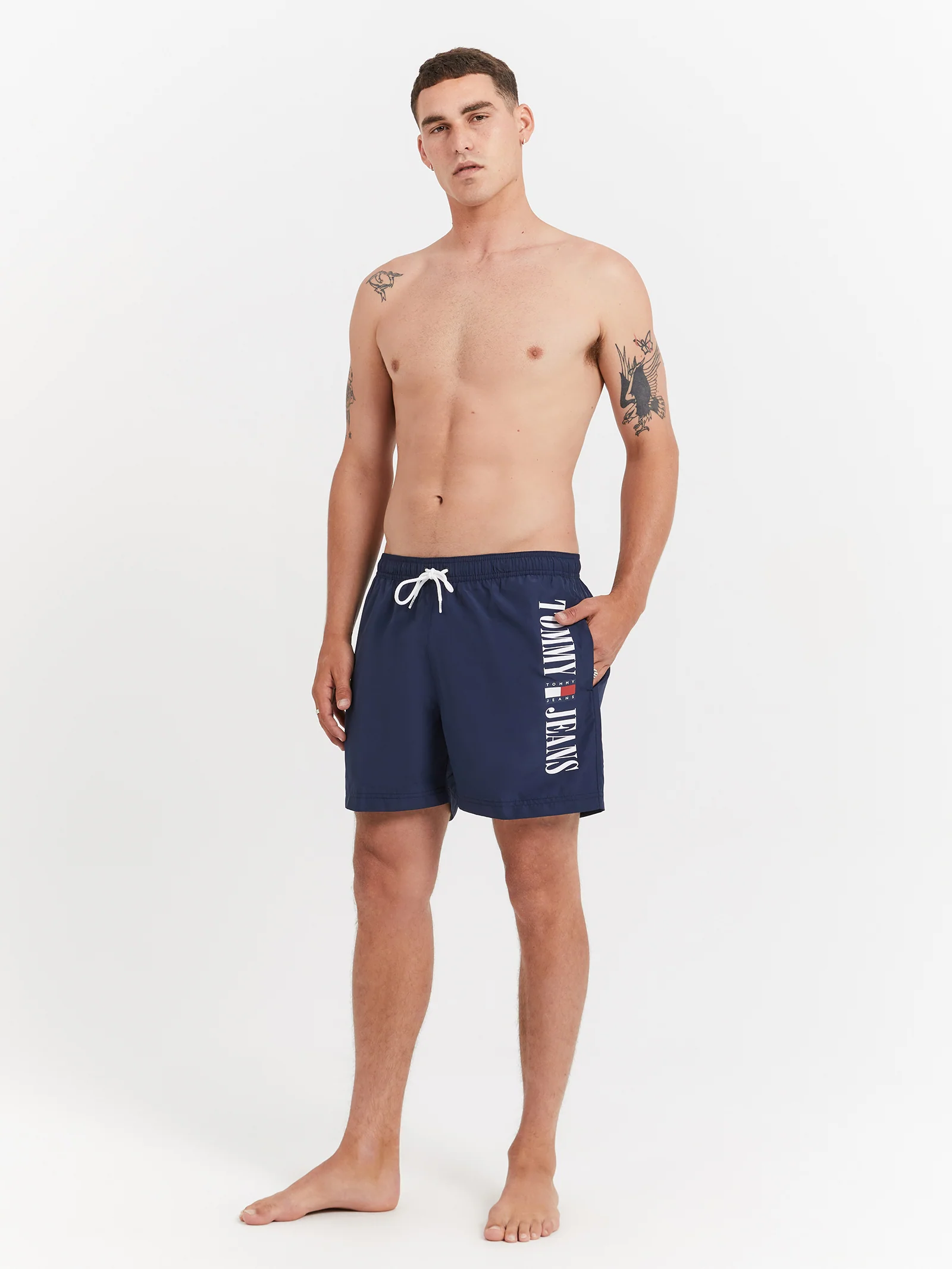 Archive Drawstring Mid Shorts