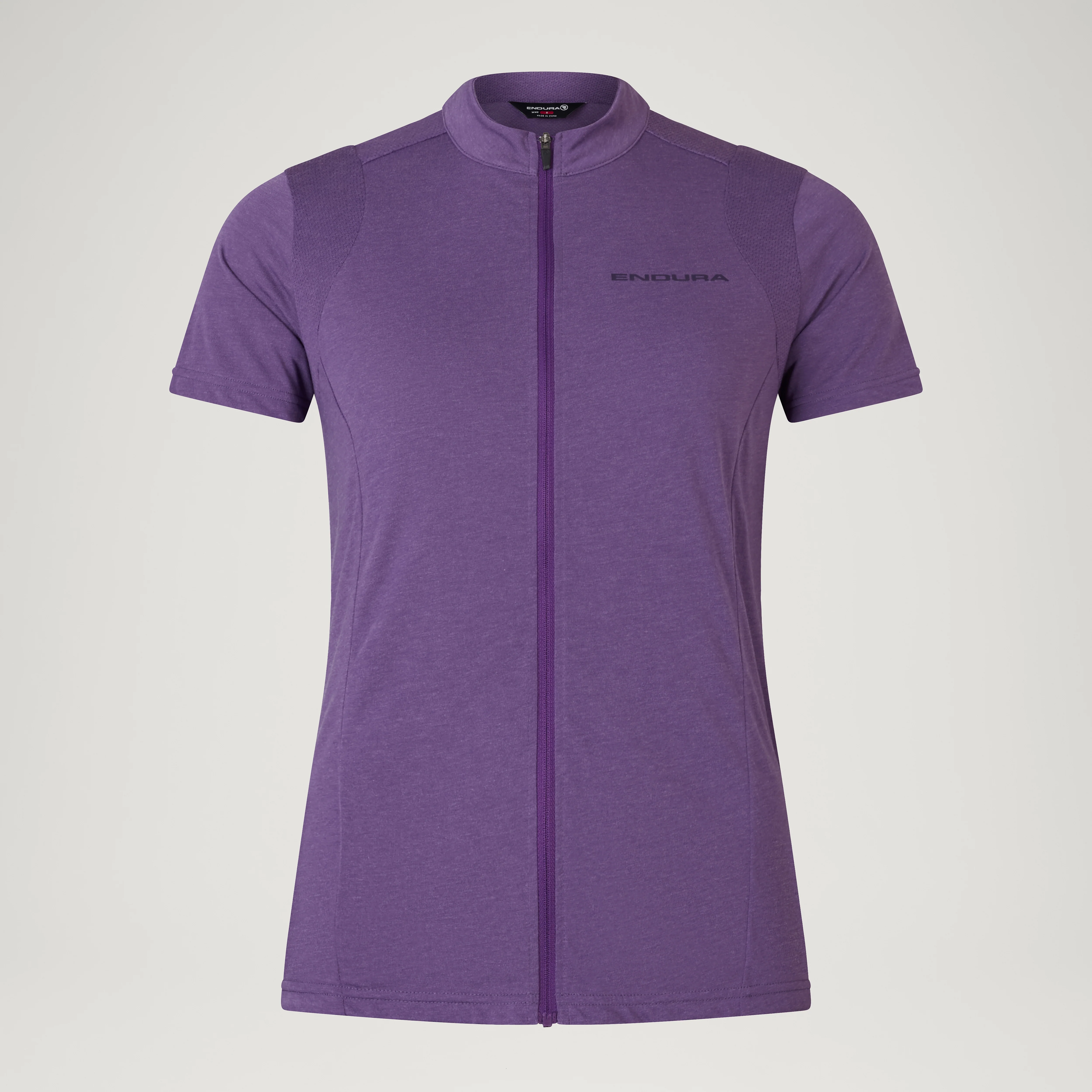 Women's Loop S/S Zipped Jersey - Heather