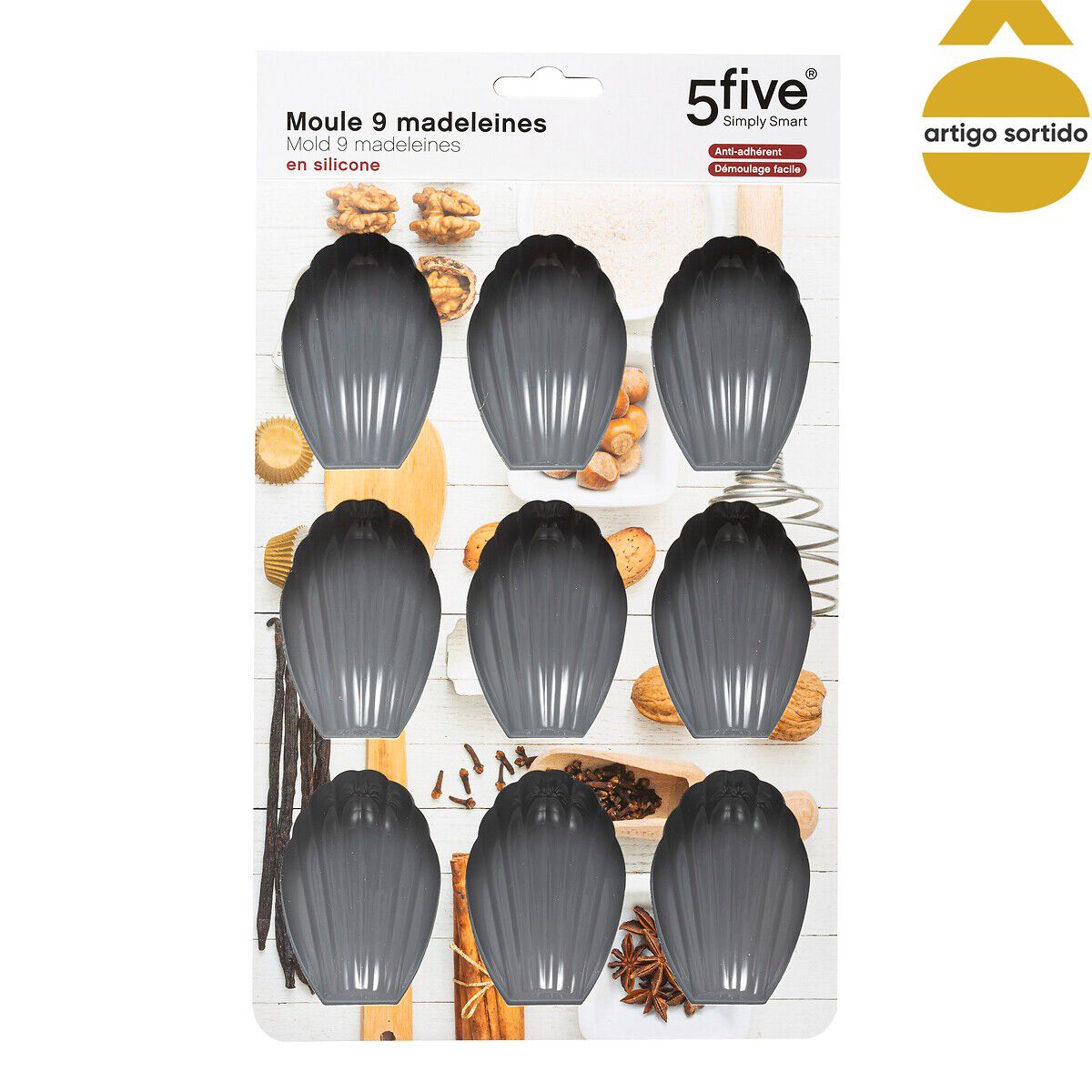 Forma em silicone média