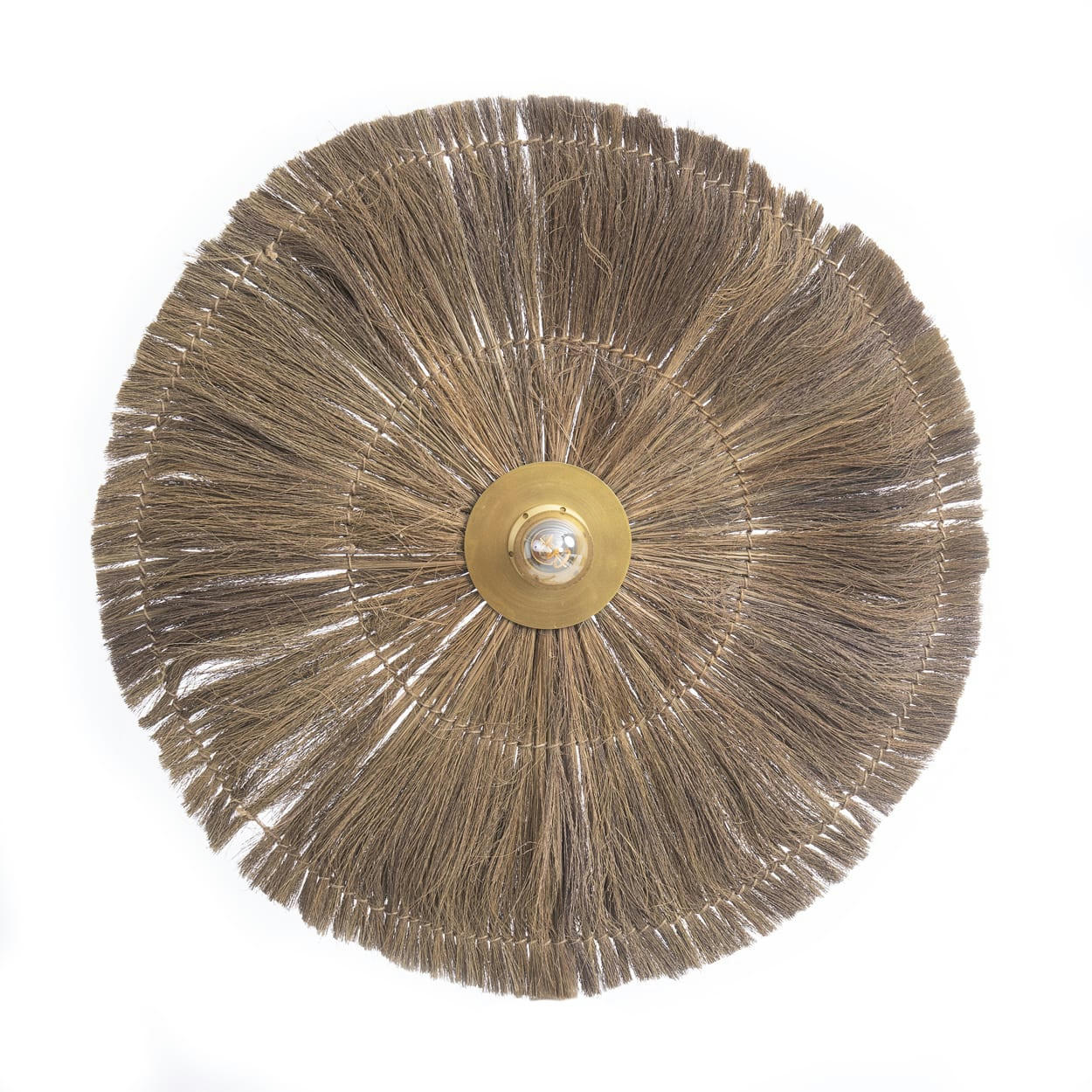 CHI CHI - Applique en herbe et fer 66x66