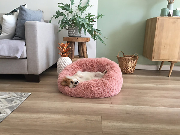 Panier rond ultra doux Krem design et moderne