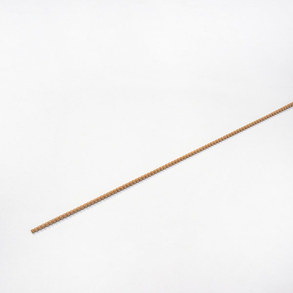 Moulure murale décorative en bois PERLA 11mm - 1,1 x 100 cm - Brut sans peinture - Cimaise - Plinthe - Baguette d'ornement