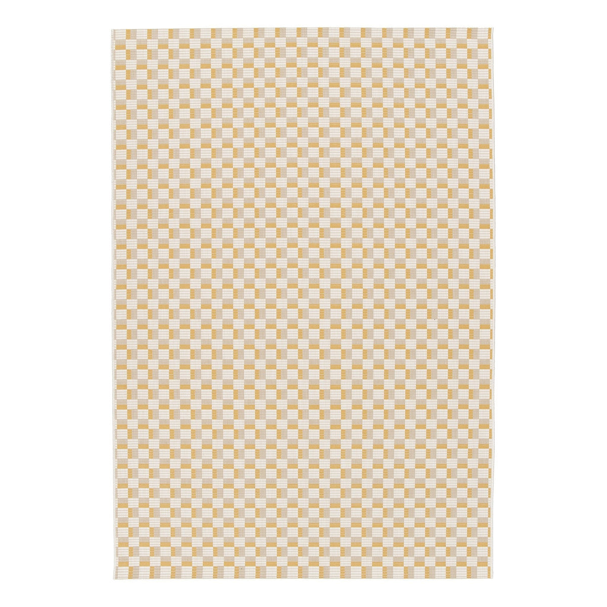 AFK Living vloerkleed Memphis - voor binnen en buiten - geel - 160 x 230 cm