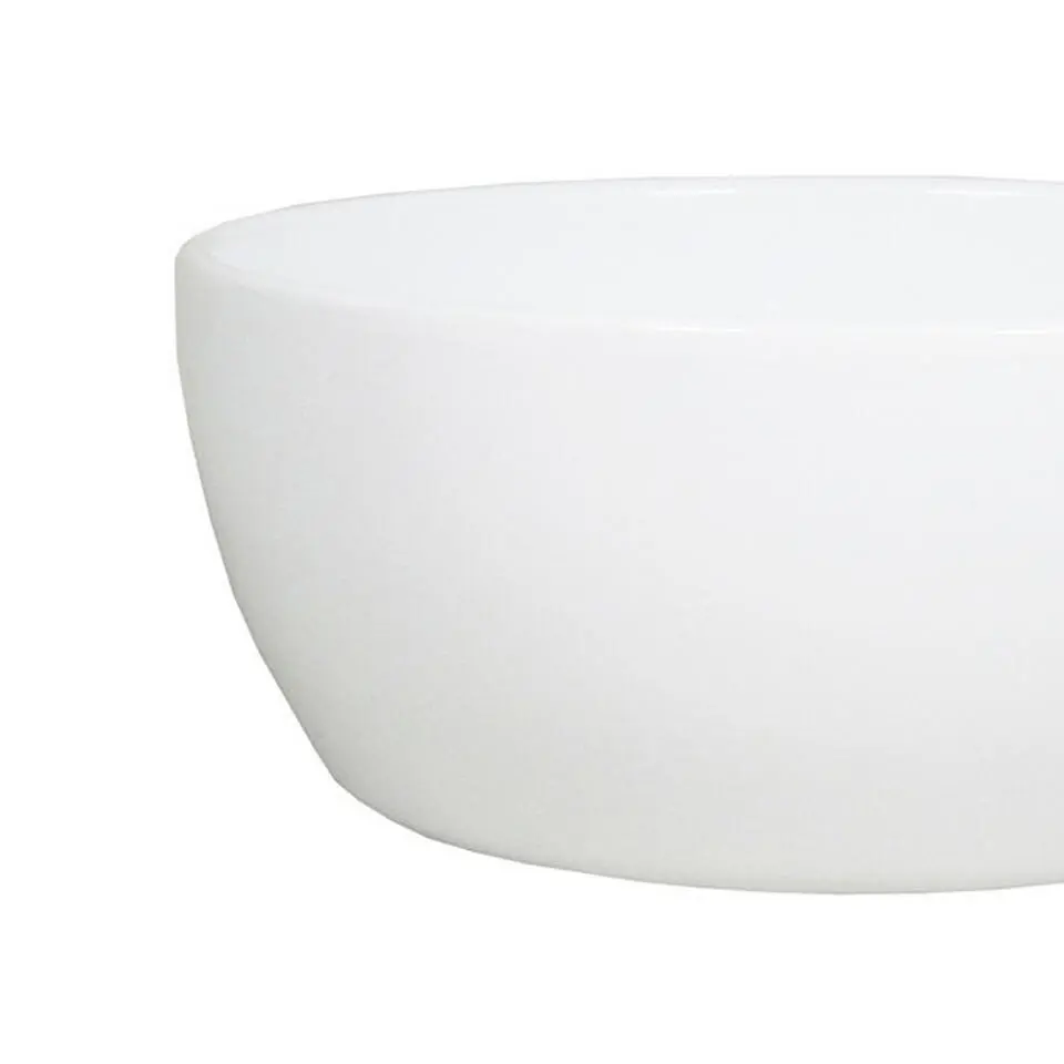 Floran Plantenpot schaal - wit - keramiek - 26 x 14 cm