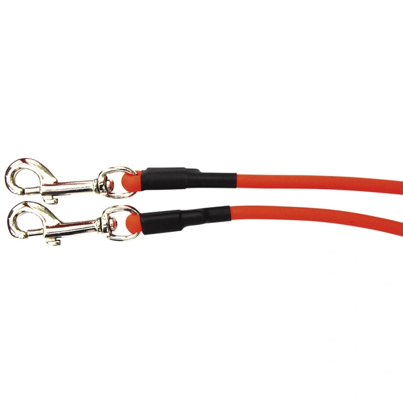 Hundeleine »Modern Art«, Größe: 10 m, Biothane, neonorange