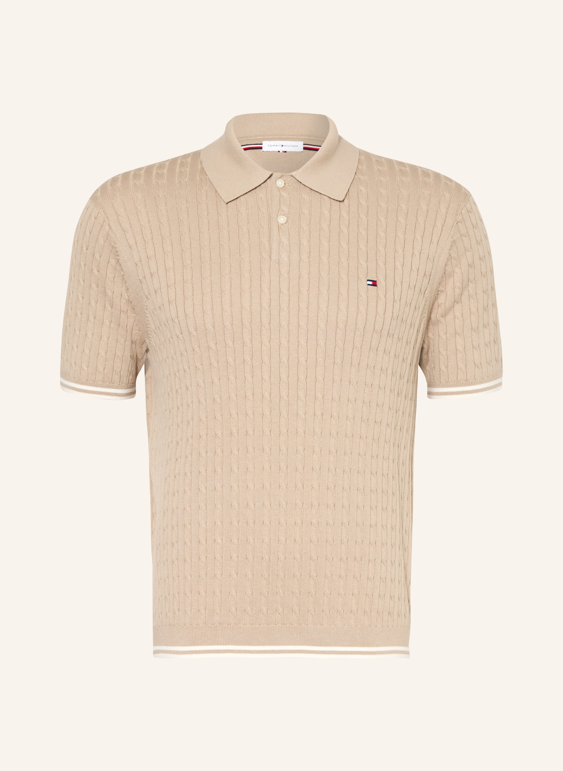 TOMMY HILFIGER Strick-Poloshirt