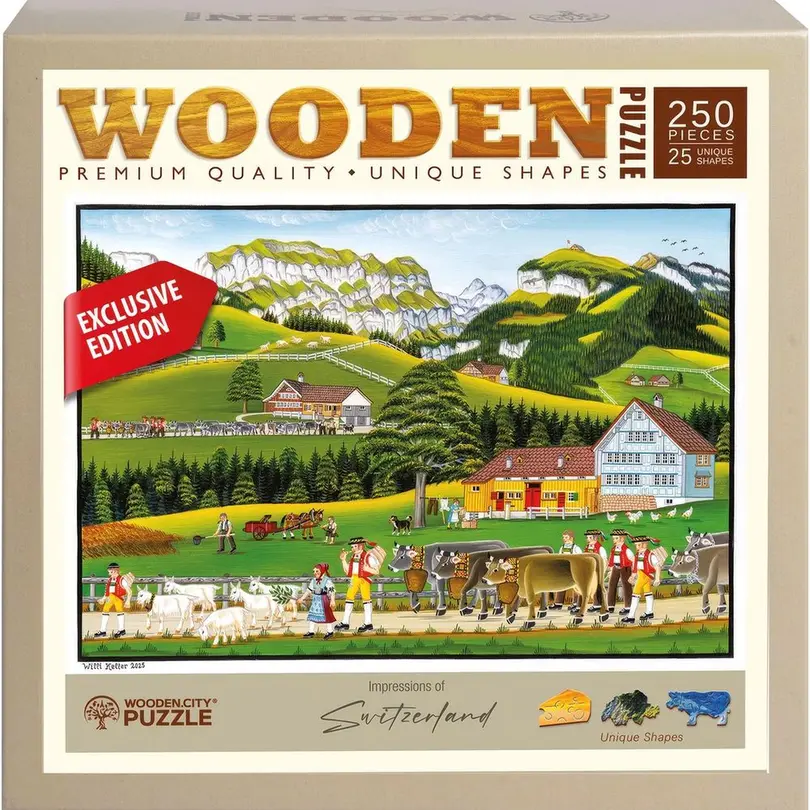 Puzzle Bauernmalerei