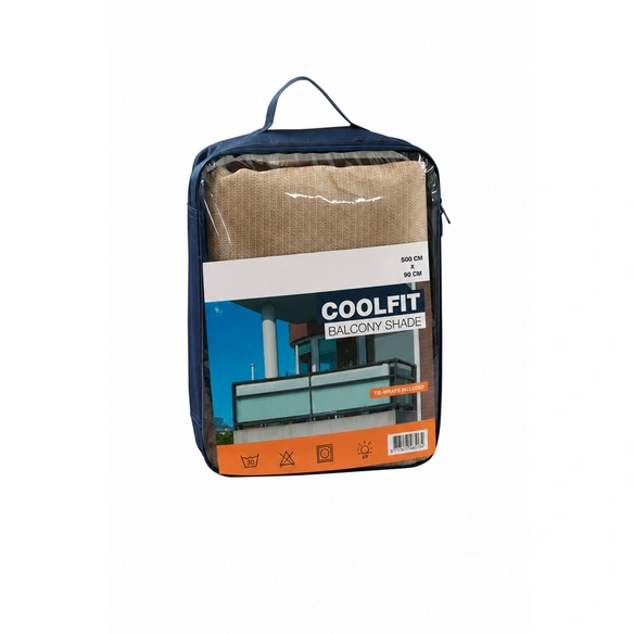 Balkonverkleidung »Coolfit«, Hart-Polyethylen (HDPE), HxL: 80 x 500 cm