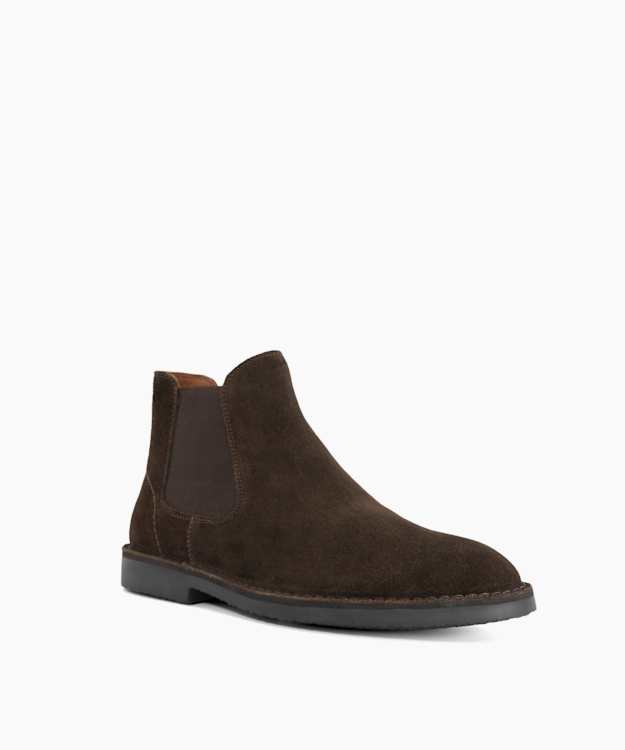 Cashy Brown - Suede Chelsea Boots