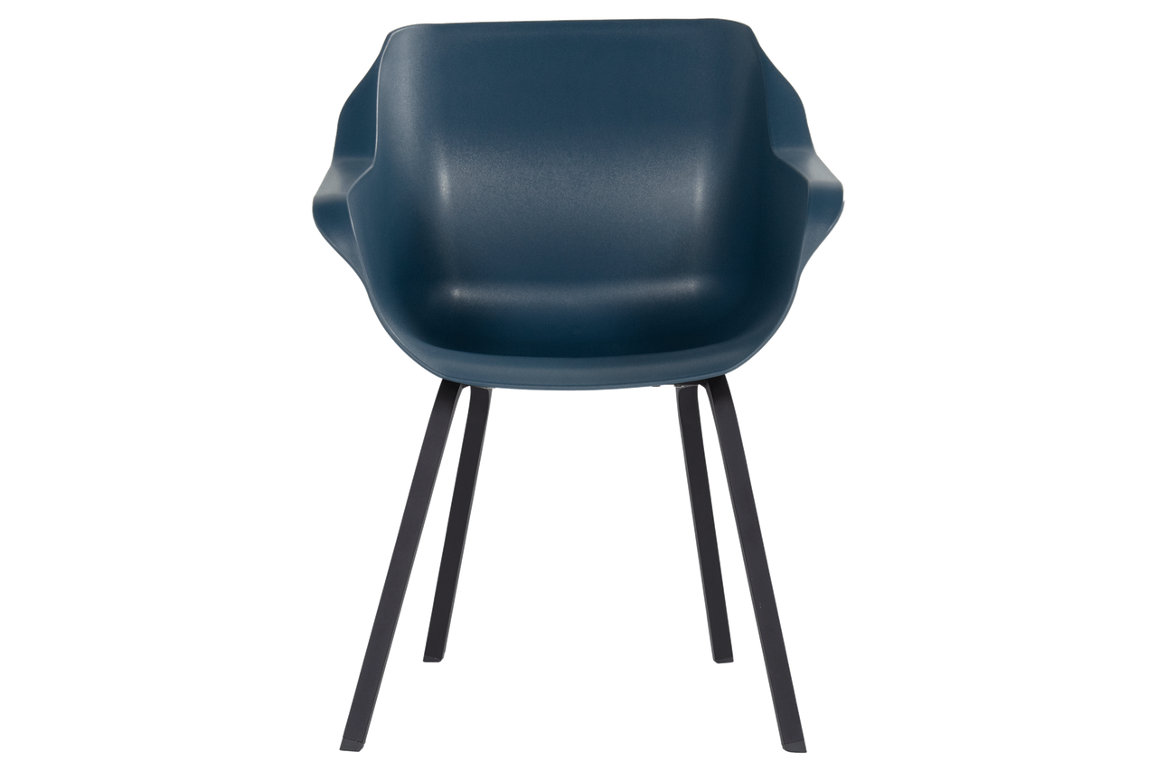 Hartman Tuinstoel Sophie Element - Donkerblauw - Set Van 2