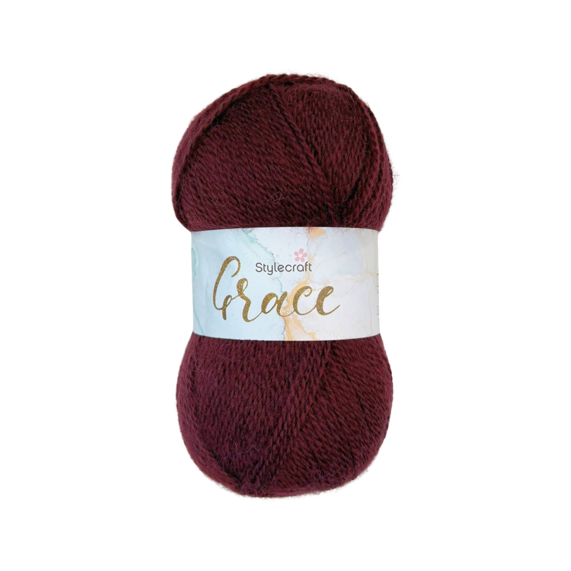 Stylecraft Black Cherry Grace Aran 100g