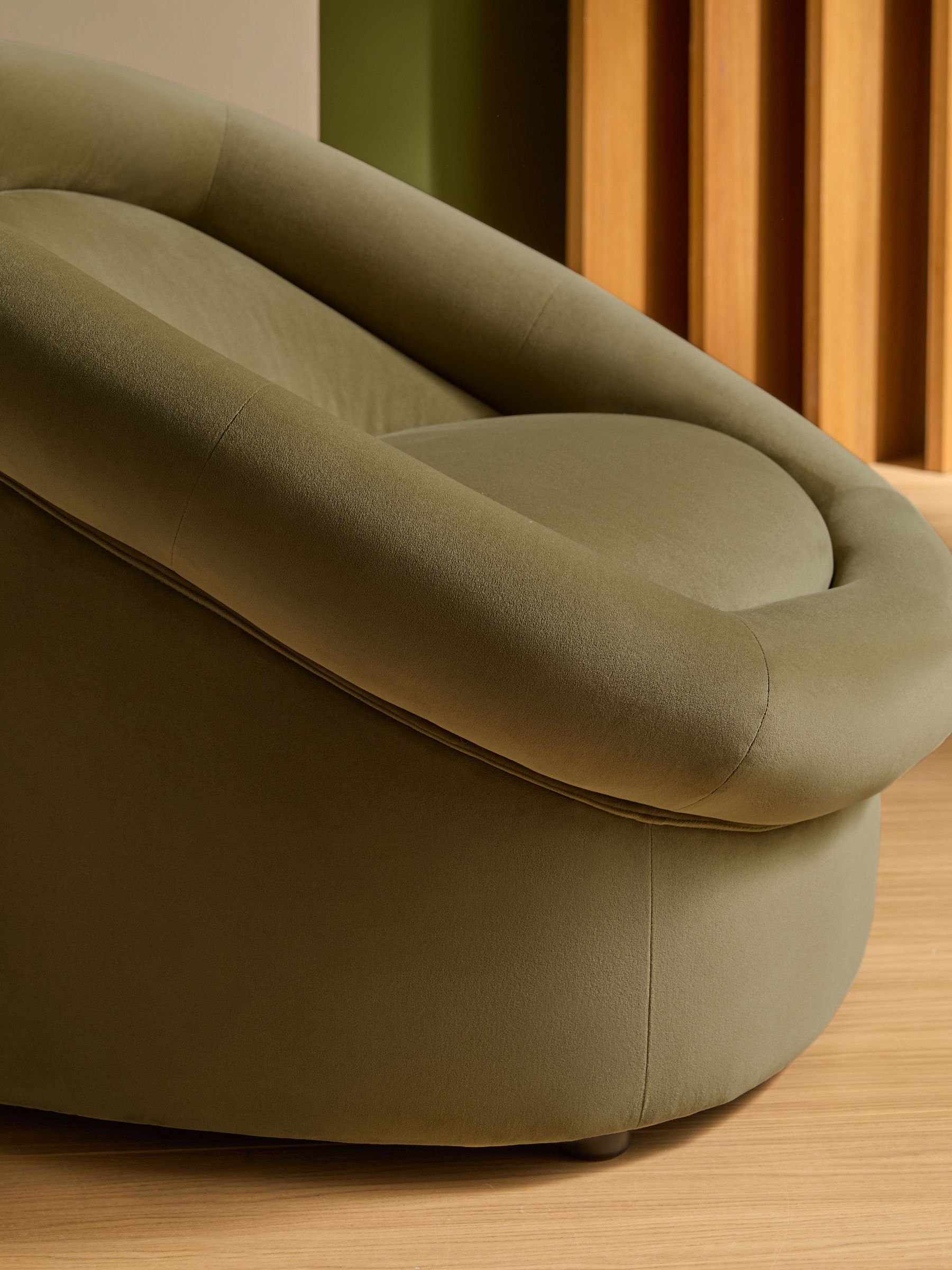 Seattle Accent Chair in Fern Green Velvet