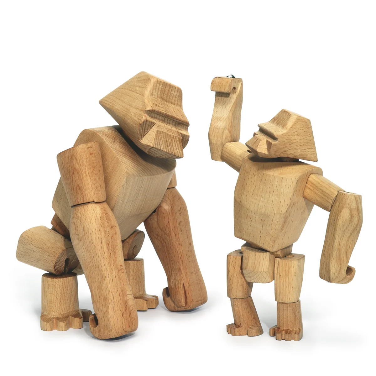 Areaware - Wooden Creatures - Hanno der Gorilla, groß