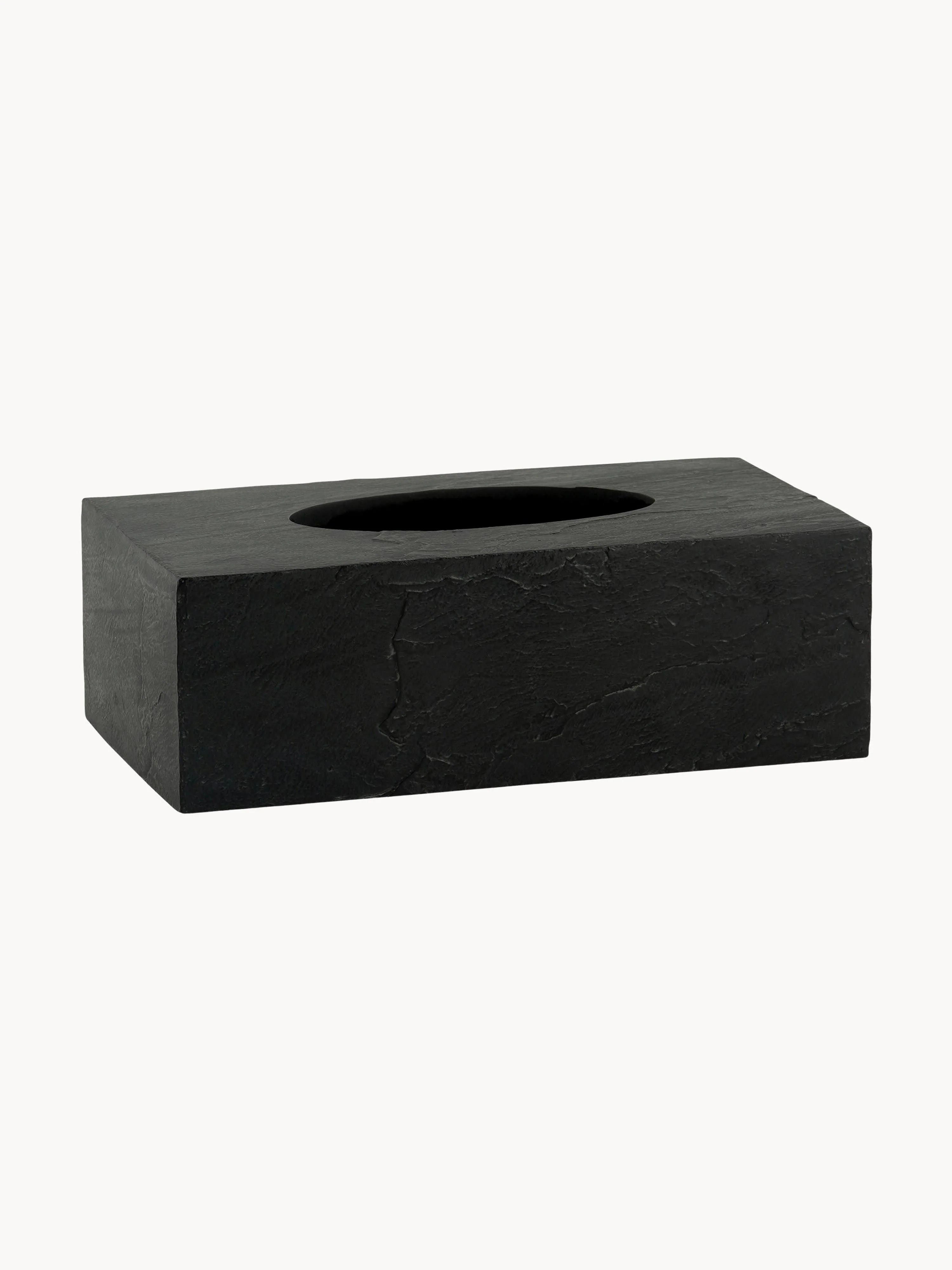 Kosmetiktuchbox Slate in Schiefer-Optik