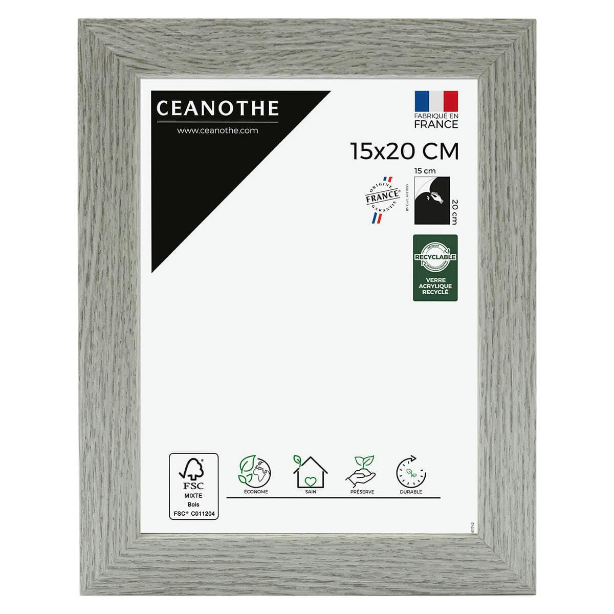 AUSTRALE - Cadre photo 15x20 cm bois reconstitué fsc