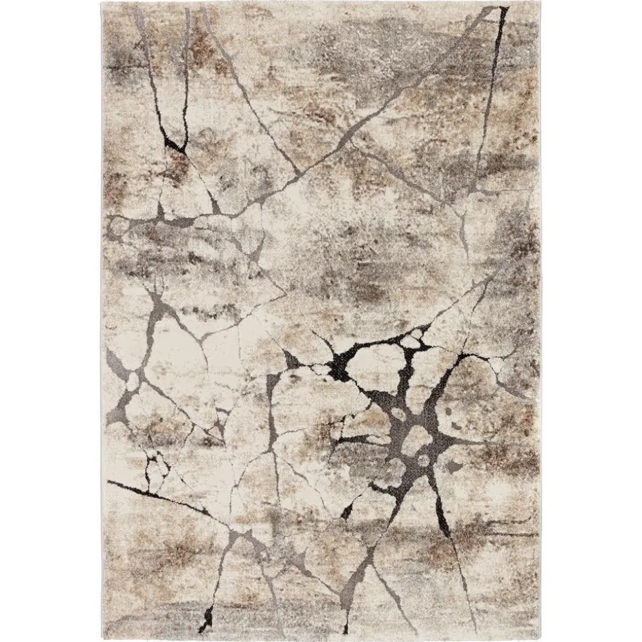 Kwantum Vloerkleden | Vloerkleden Woonkamer | Vloerkleed Impact Grijs 160×230 Cm