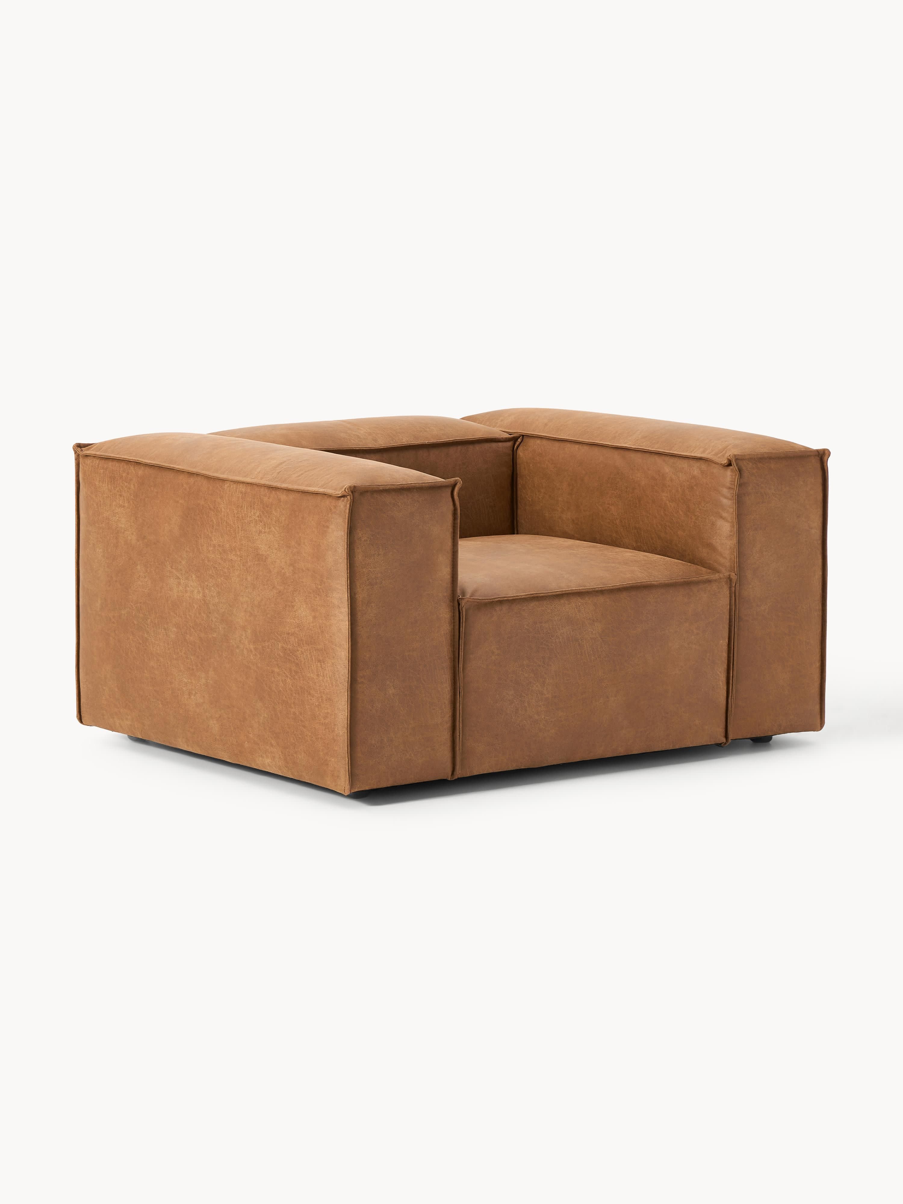 Sessel Lennon aus recyceltem Leder