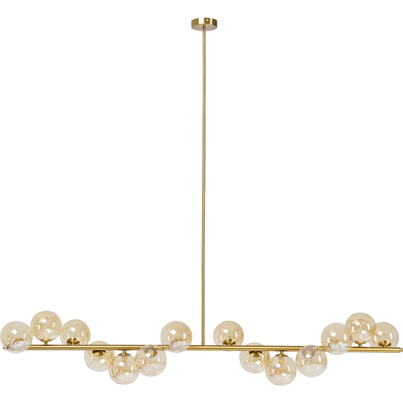 Kare Design Hanglamp Scala Balls 150cm goud