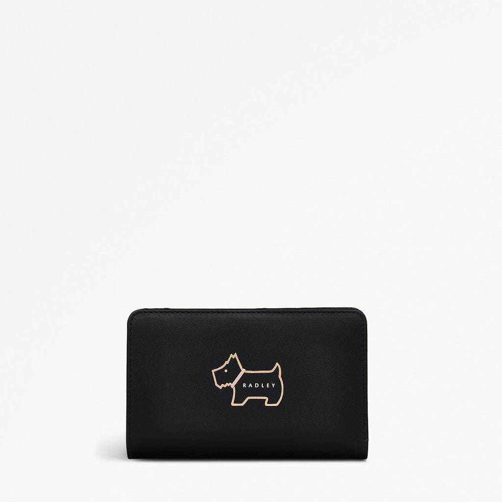 Heritage Dog Outline Medium Bifold Purse - RSM10801