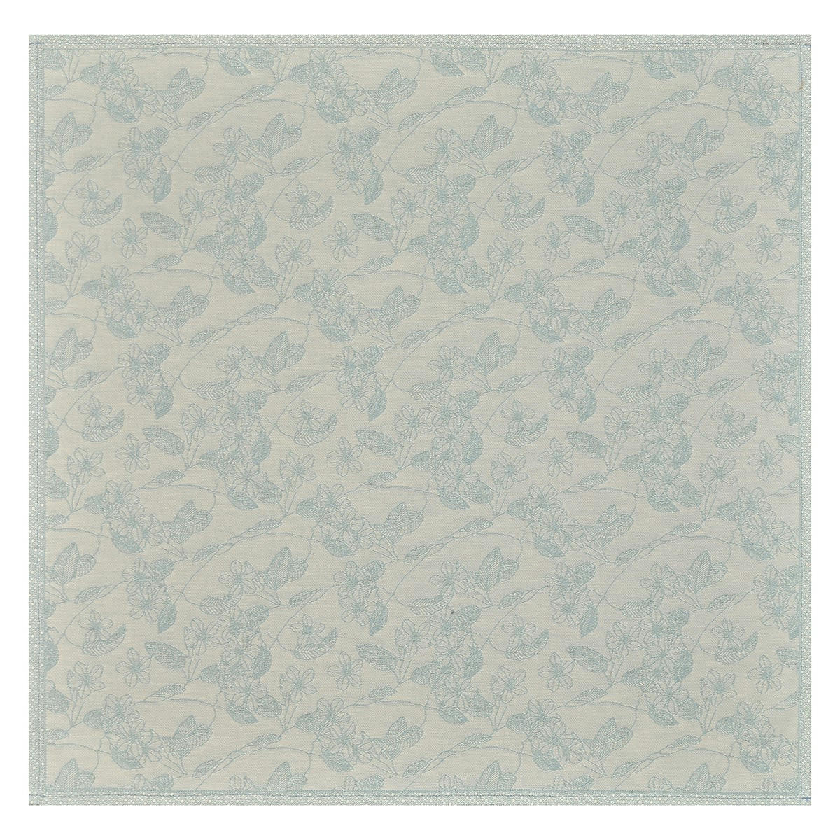 ESSENTIEL GRAVURE - Serviette en coton ciel 58 x 58