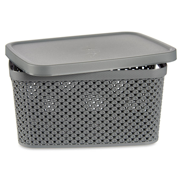 Koszyk plastikowy z pokrywką, organizer, 3,5 l