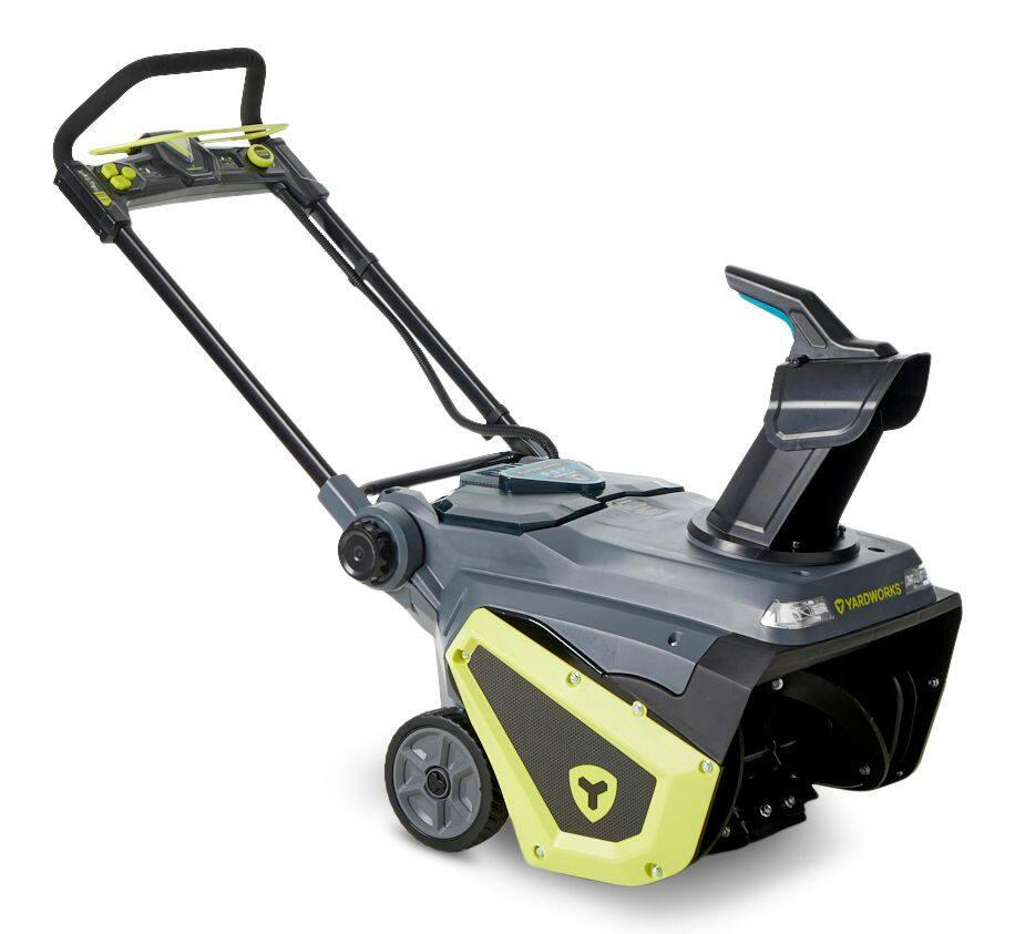 Yardworks 96V Single Stage Cordless Snowblower, 21-in