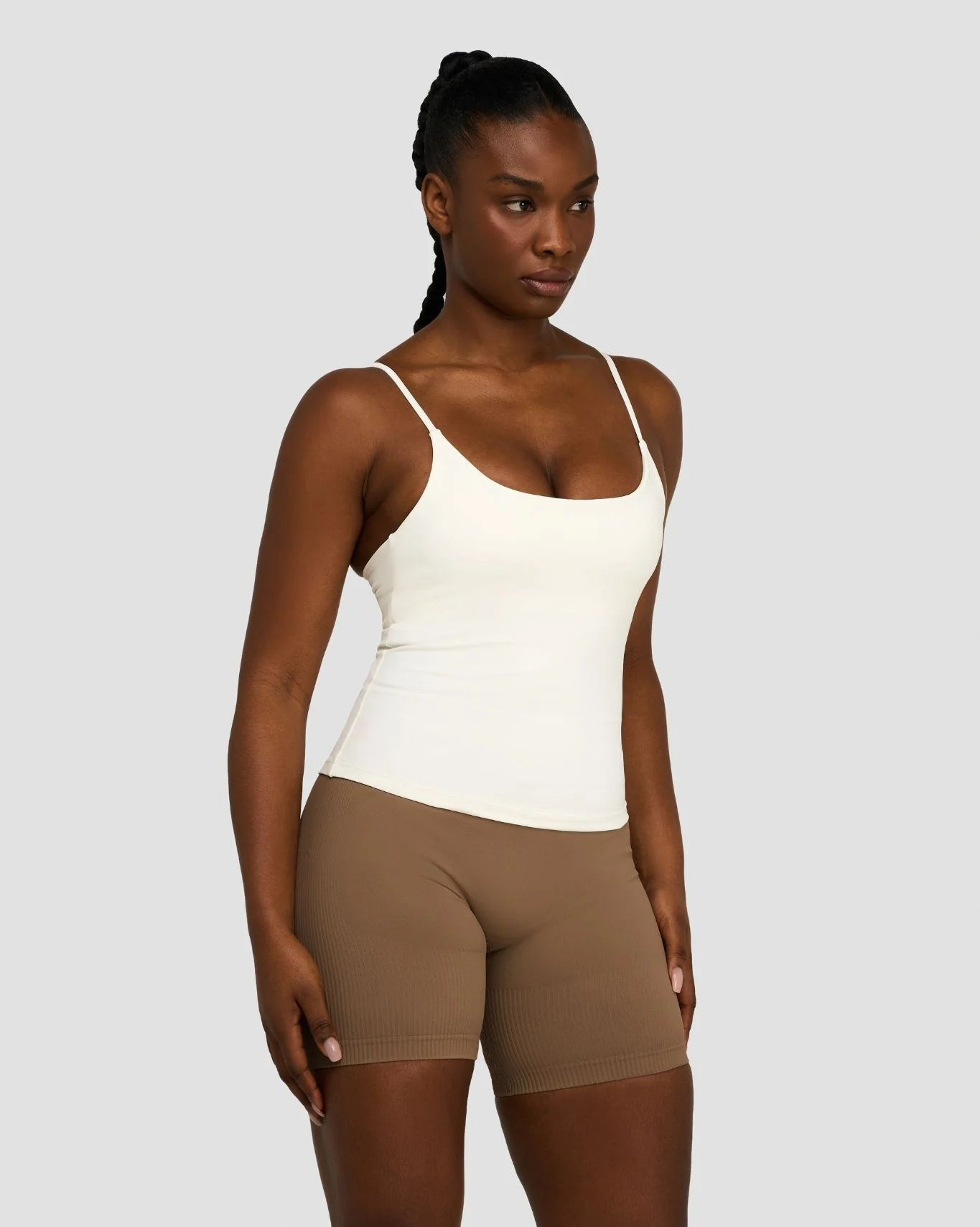 Elevate™ Sculpting Seamless Scoop Neck Cami | Cream
