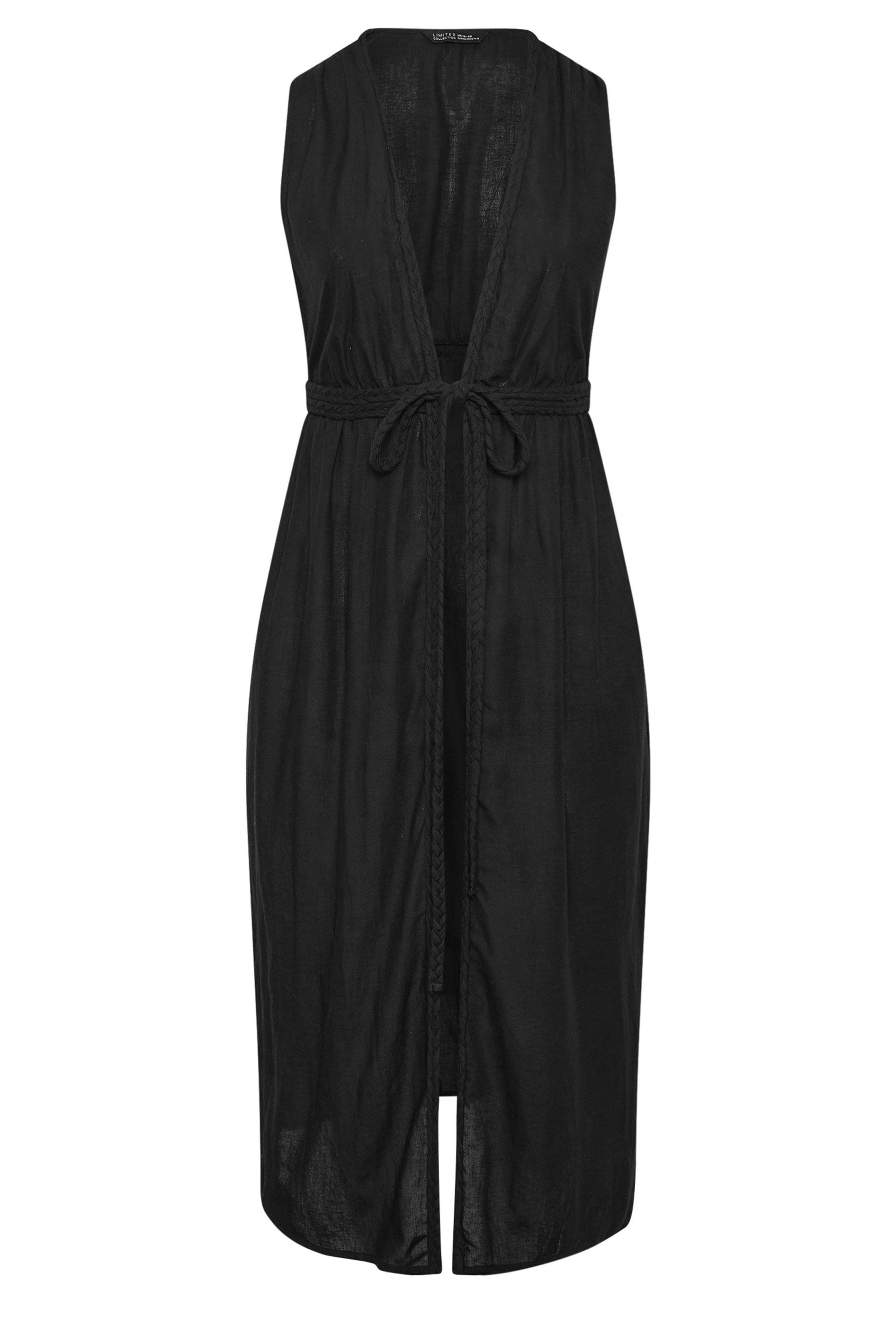 Yours Longline Crinke Kimono