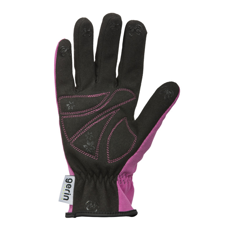 Paire de gants de jardinage roses taille 6 GERIN