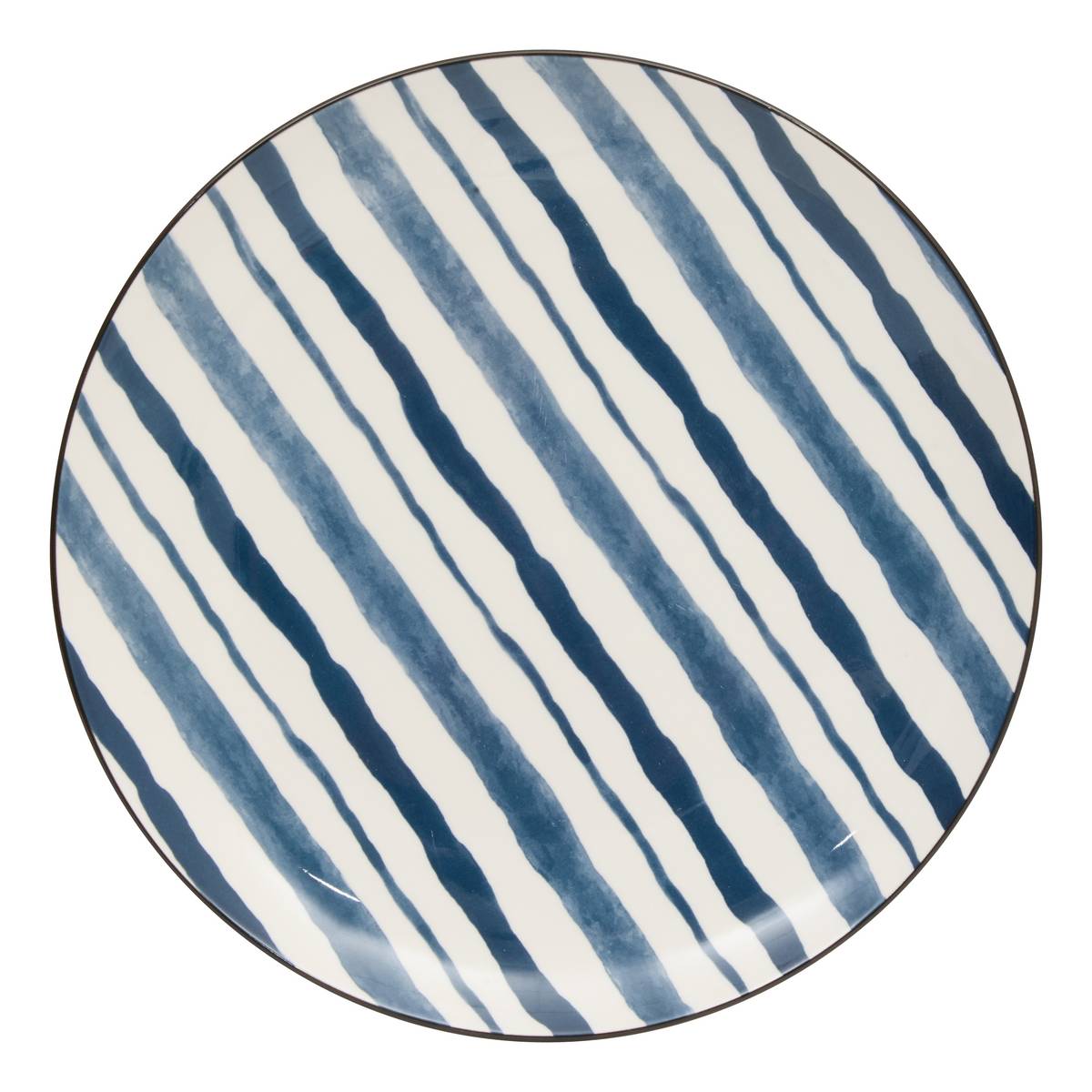 Set of 6 dinner plates "Umami" Porcelain, D.26.5 cm