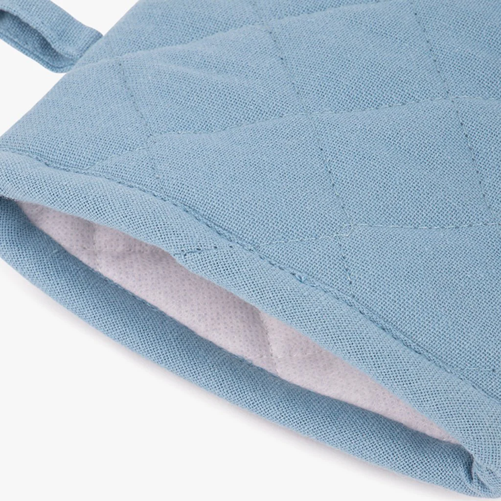 Pega Luva em Algodão Azul 4EVERYDAY