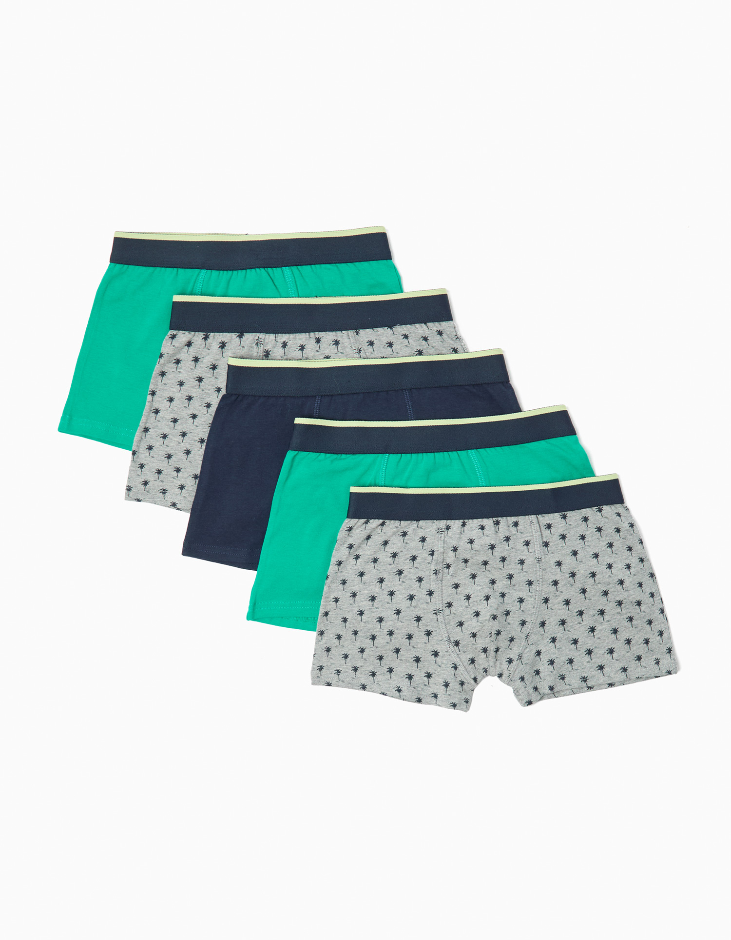 Pack 5 Boxers, Menino, Multicor