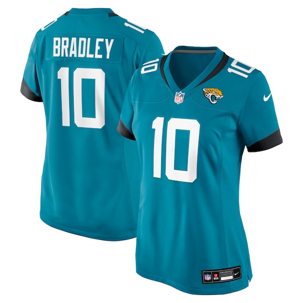 Carter Bradley Jacksonville Jaguars Nike Women's Team Game Jersey -  Teal