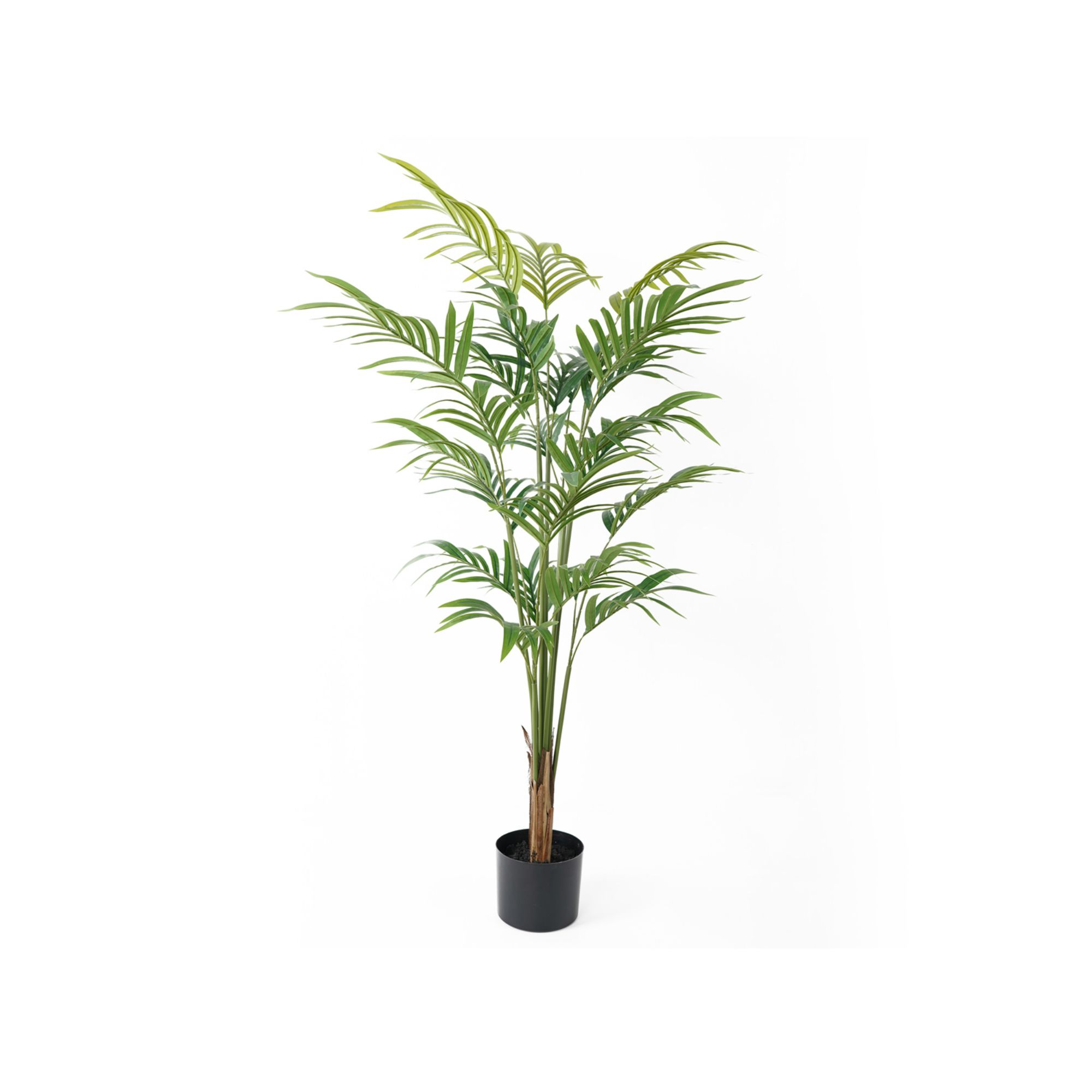 Present Time kunstplant Palm Tree - groen - 72x72x120cm