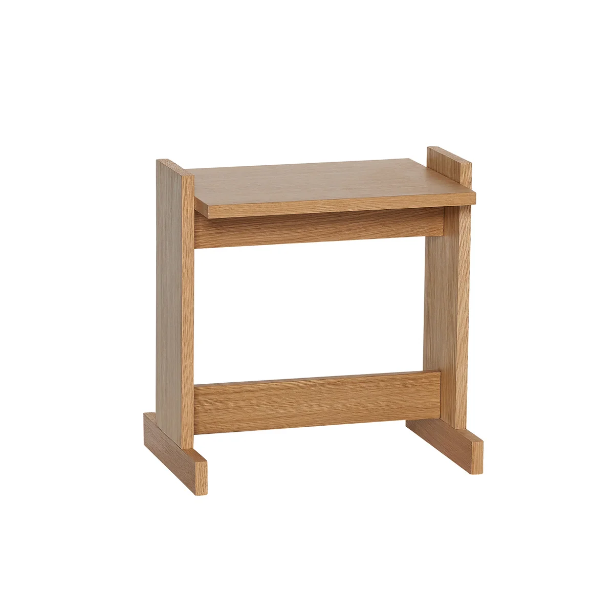 Hübsch Interior - Futu Beistelltisch, 44 x H 45 cm, Eiche