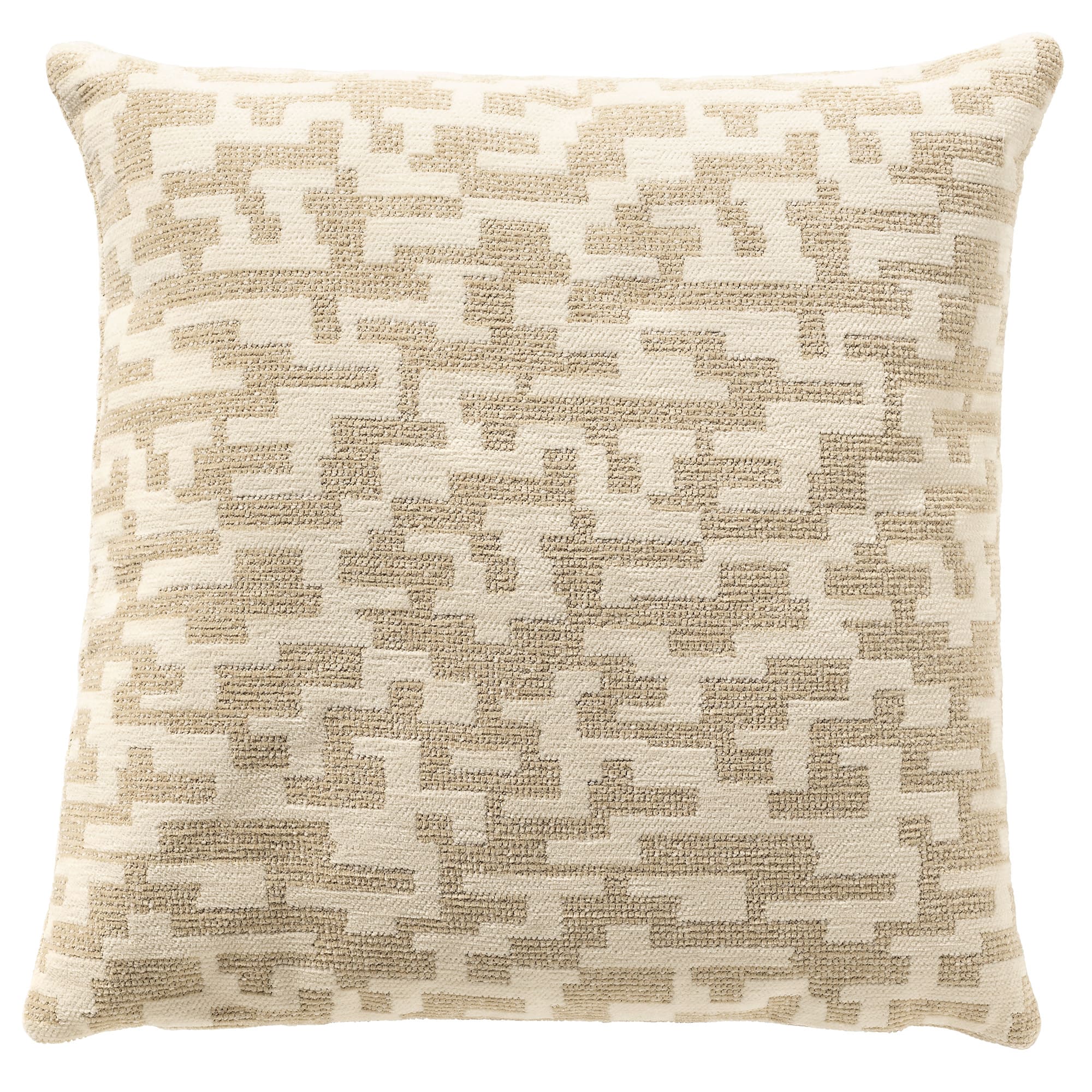 MALENE | sierkussen 60x60 cm | Brown Rice | beige | Hoii