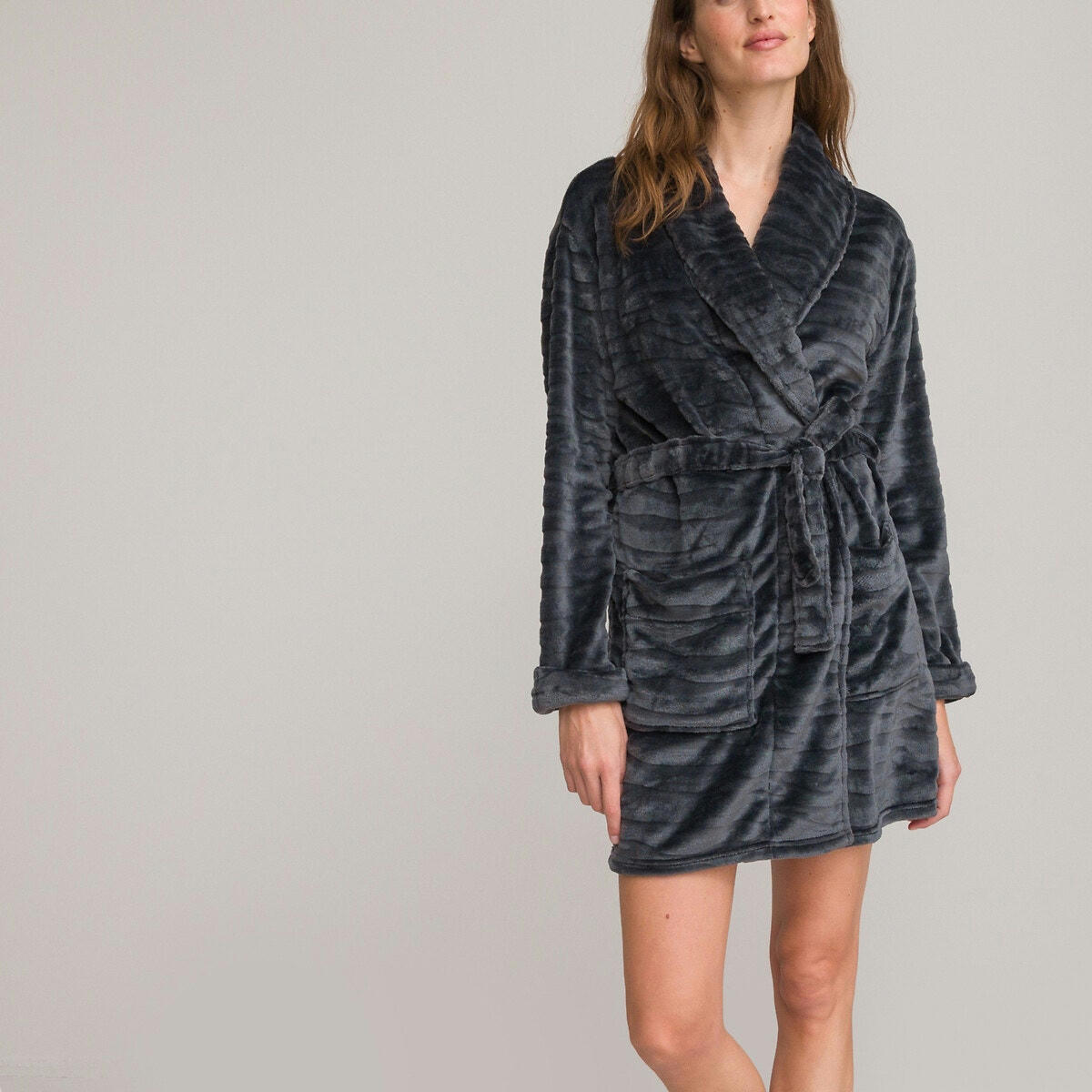 Robe de chambre, en maille polaire