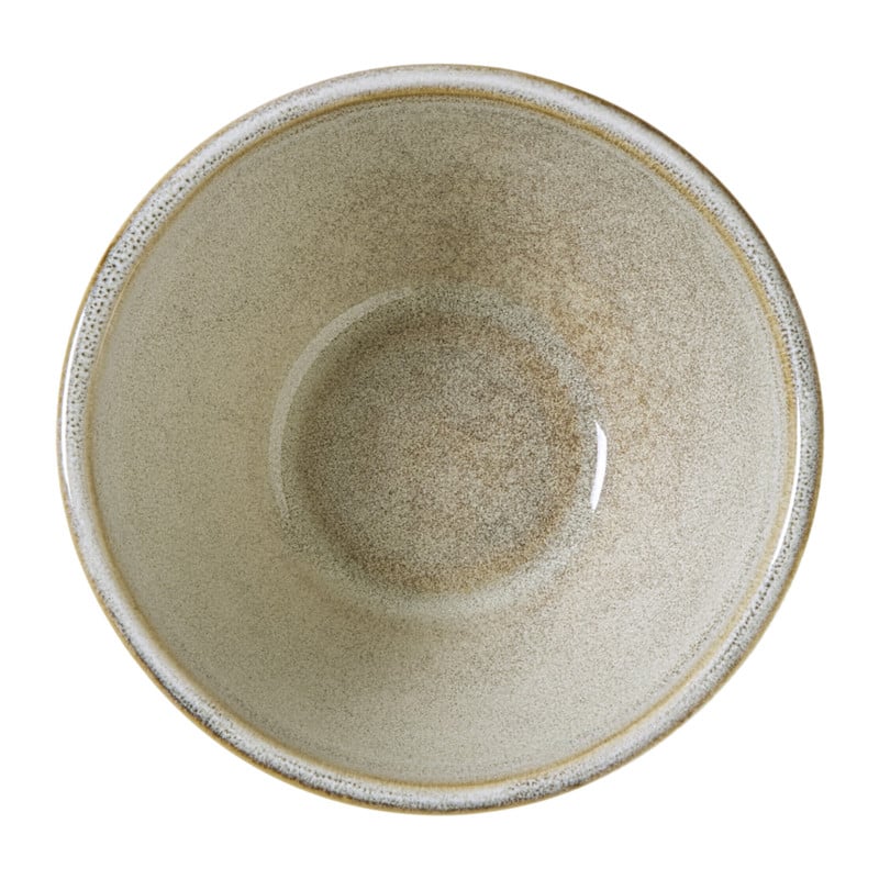 Schaaltje roots - oker - &Oslash;8.5x4 cm