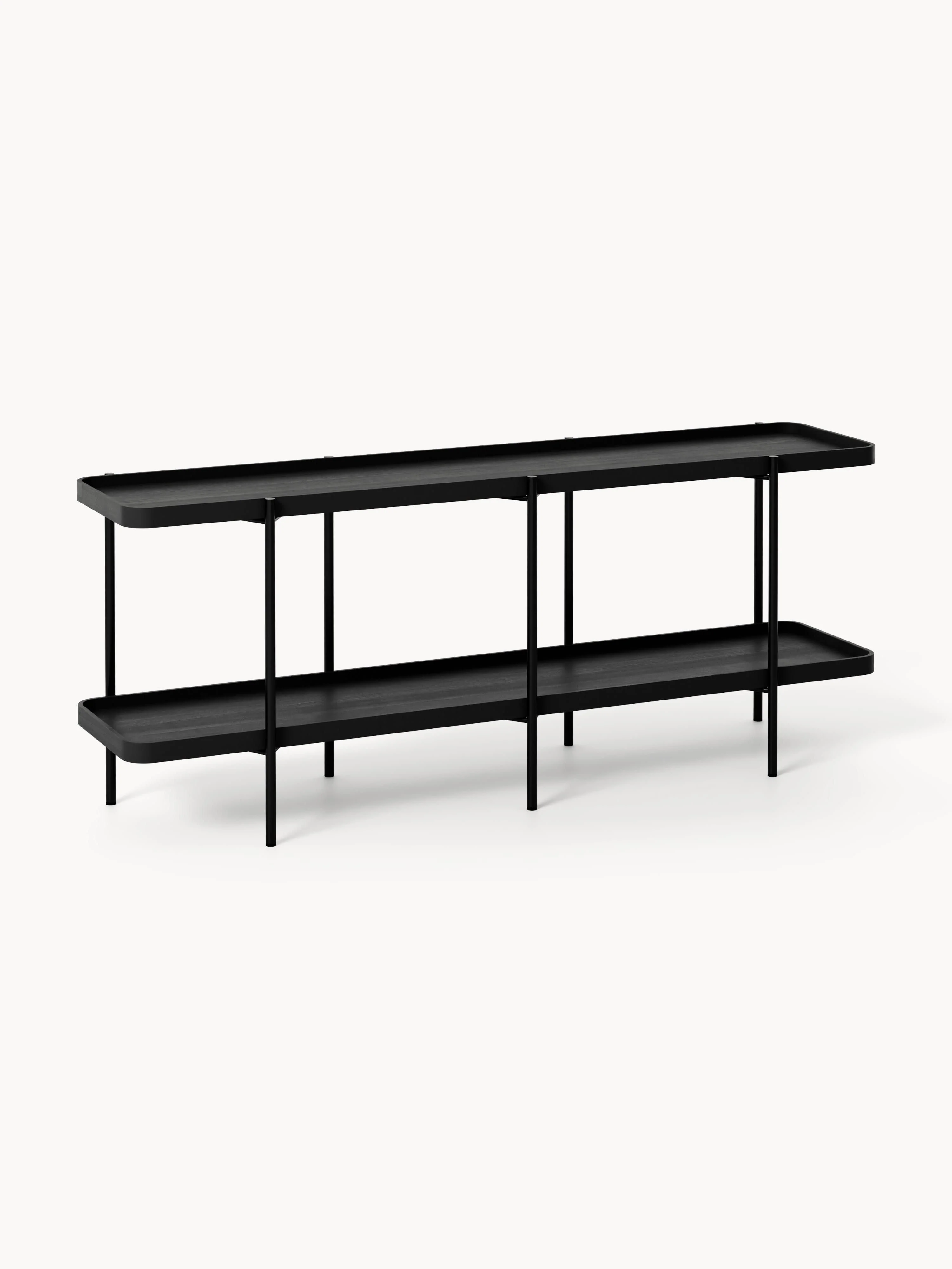 Niedriges Holz-Regal Renee