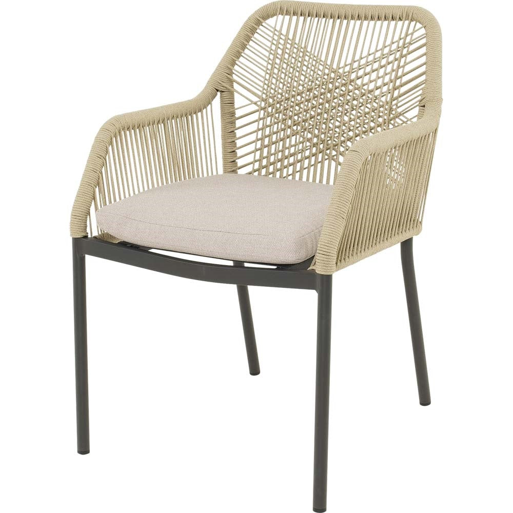 Lesli Living bistrostoel Akita - beige - 56x62x81cm