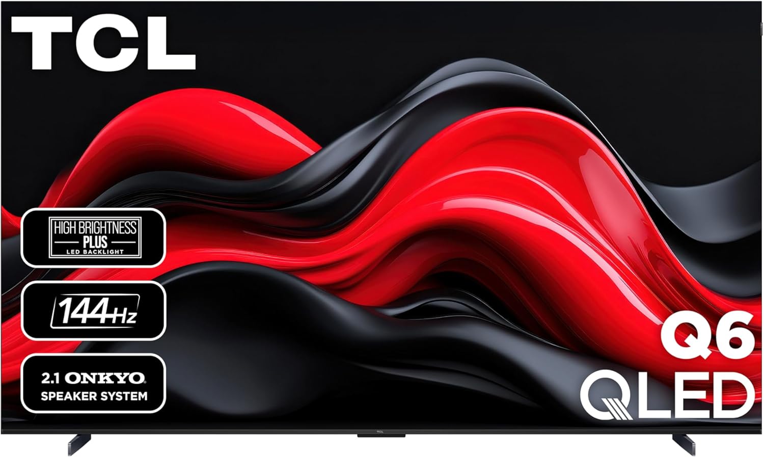 TCL 98-Inch Q65 QLED 4K UHD Smart TV with Google TV (98Q651G  2024 Model) Dolby Vision  Dolby Atmos  HDR Pro+  Game Accelerator Enhanced Gaming  Voice Remote  Works with Alexa  Streaming Television