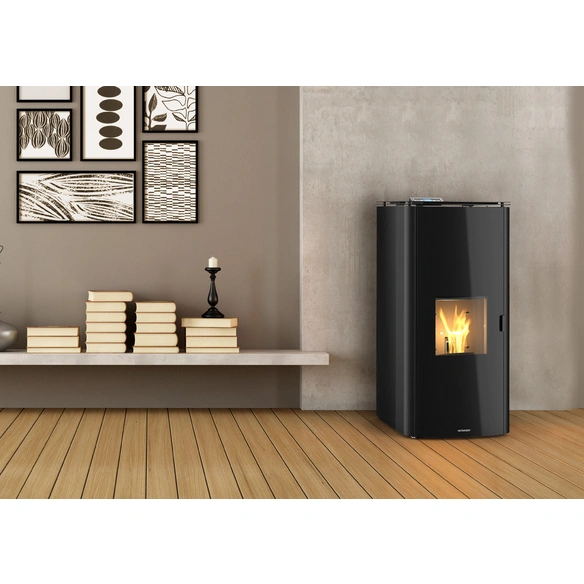 Pelletofen »Idra 20«, schwarz, Stahl, 19 kW, wasserführend