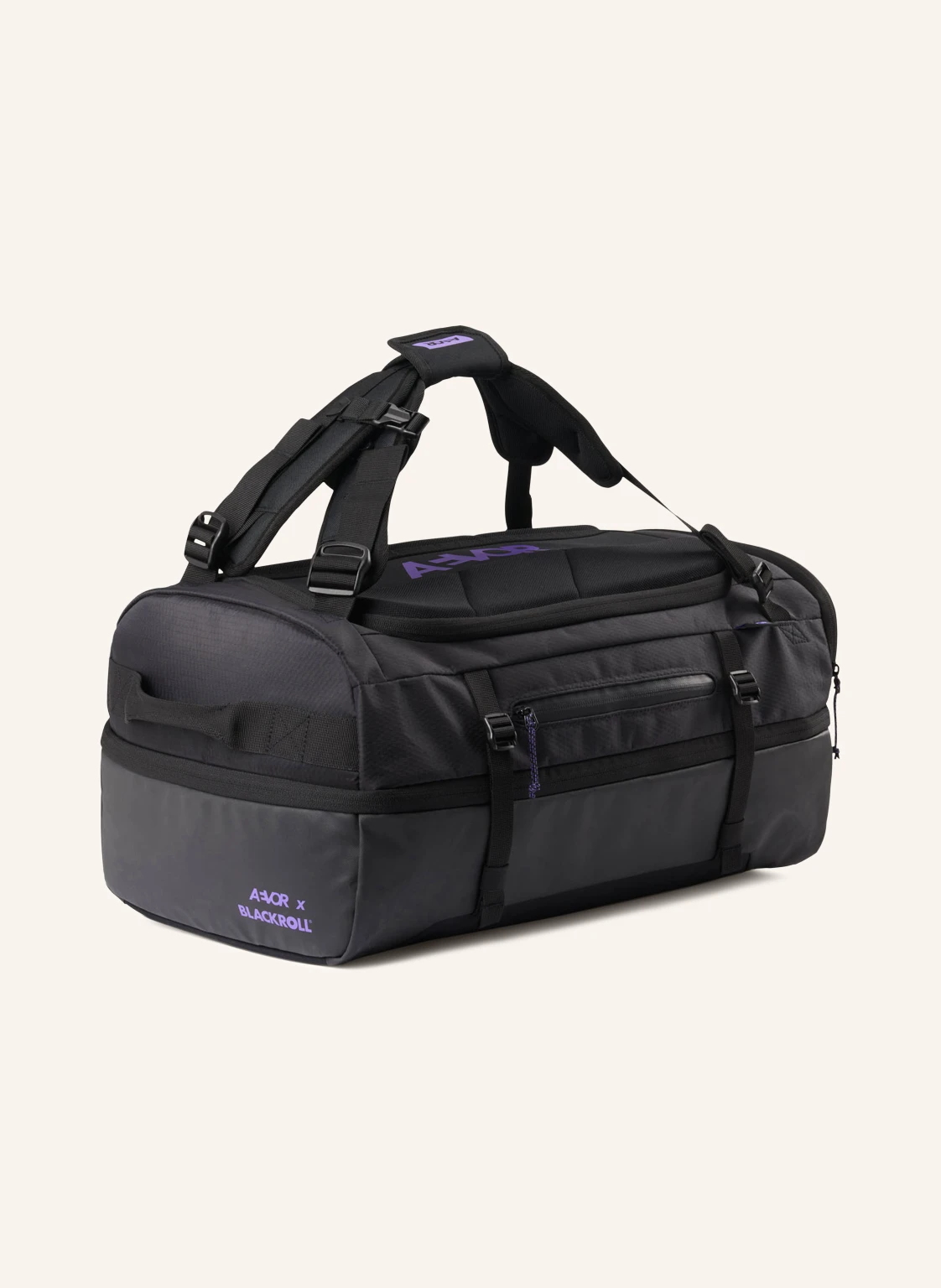 AEVOR Set: Sporttasche BLACKROLL und Faszienrolle BLACKROLL TWIN