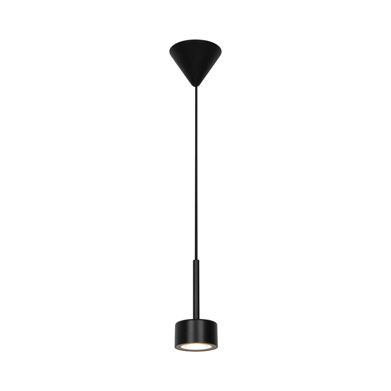 Nordlux Clyde Hanglamp - Ø8,5cm - LED Stepdim - Zwart